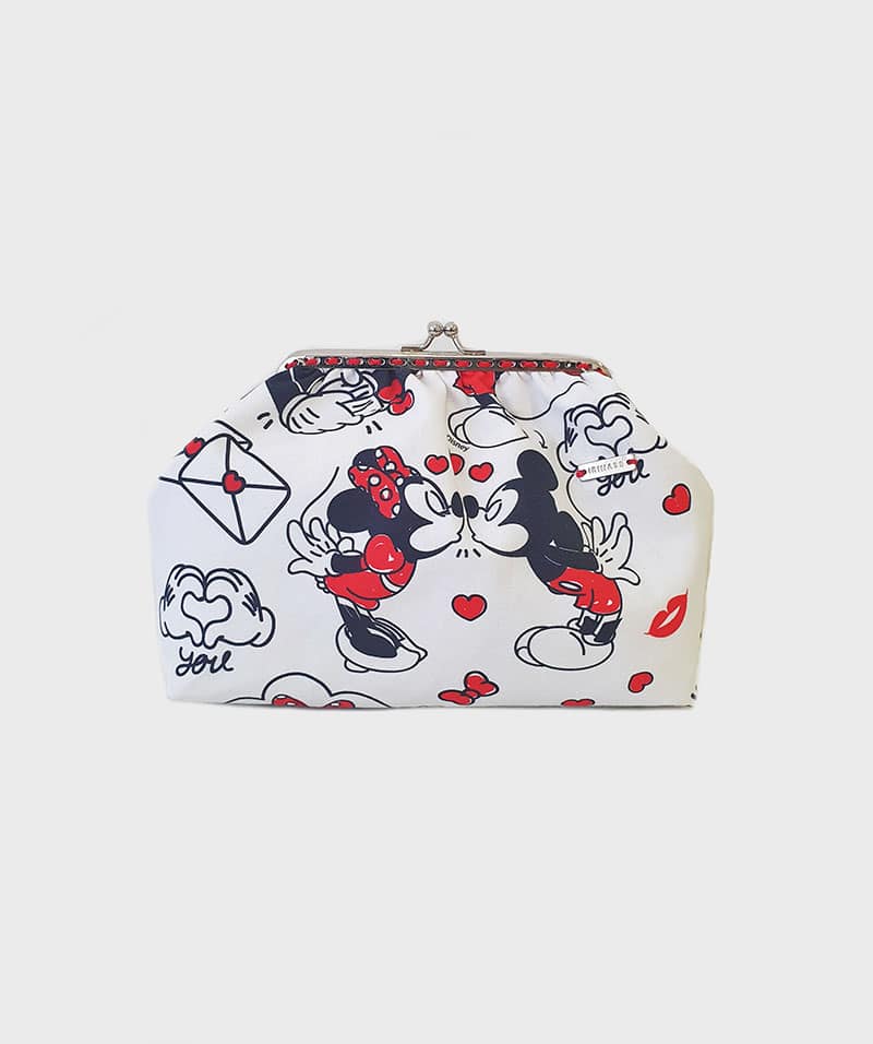 Estojo Necessaire Mickey e Minnie