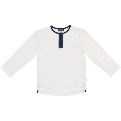 Kiwi UV Top White/Blue - kalanisunwear | Kids