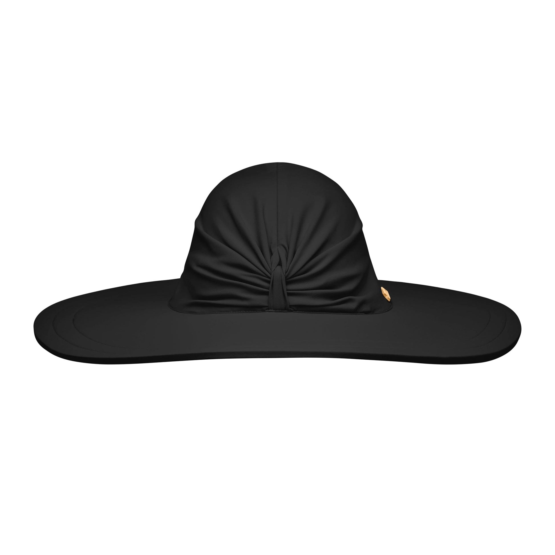 Bahamas UV Sun Hat Black - Kalani sunwear | vista 3