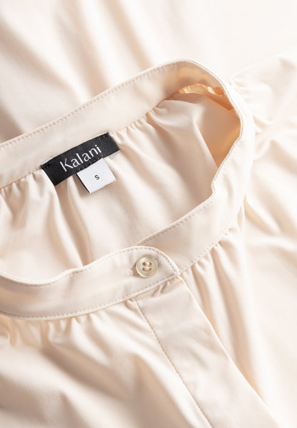 Milano UV Blouse Nude - kalanisunwear | vista 5