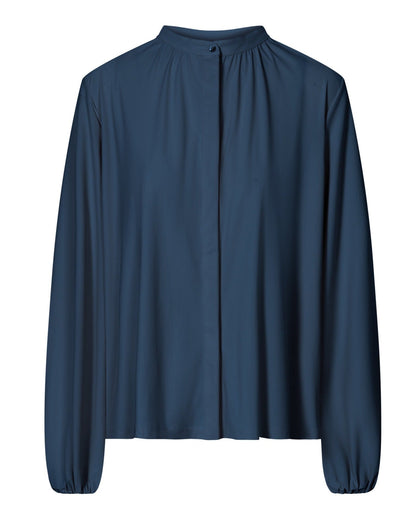 Milano UV Blouse Navy - kalanisunwear | vista 2