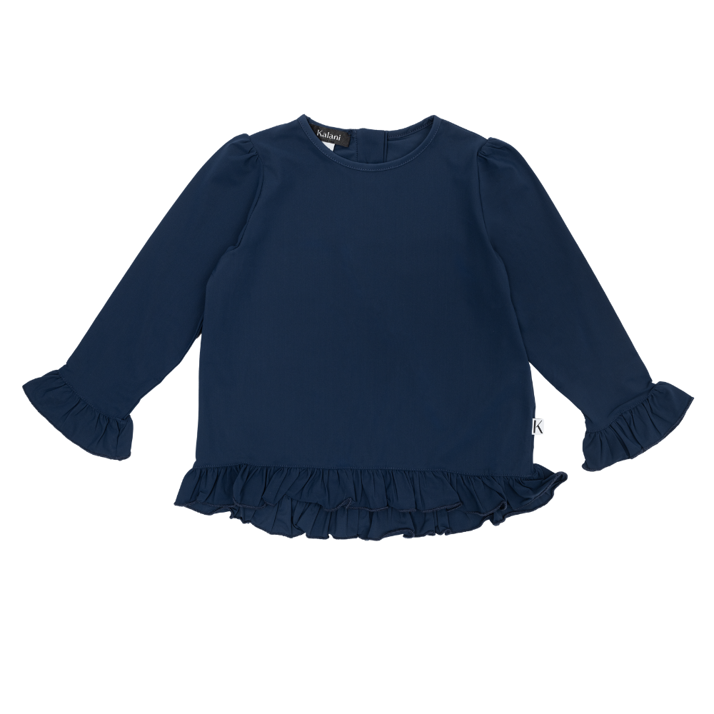 Cherry UV Top Blue - kalanisunwear | Kids