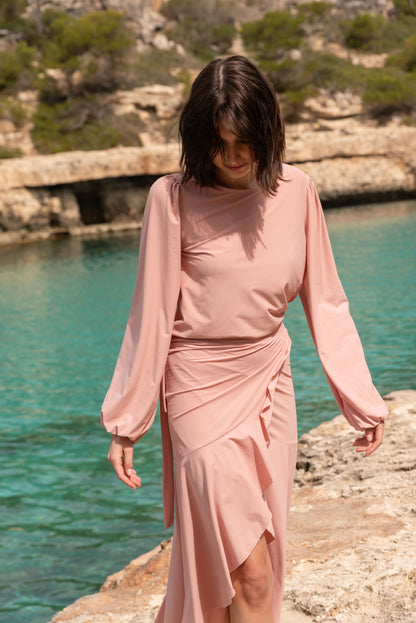 Pukhet UV Blouse Rose - kalanisunwear | vista 3