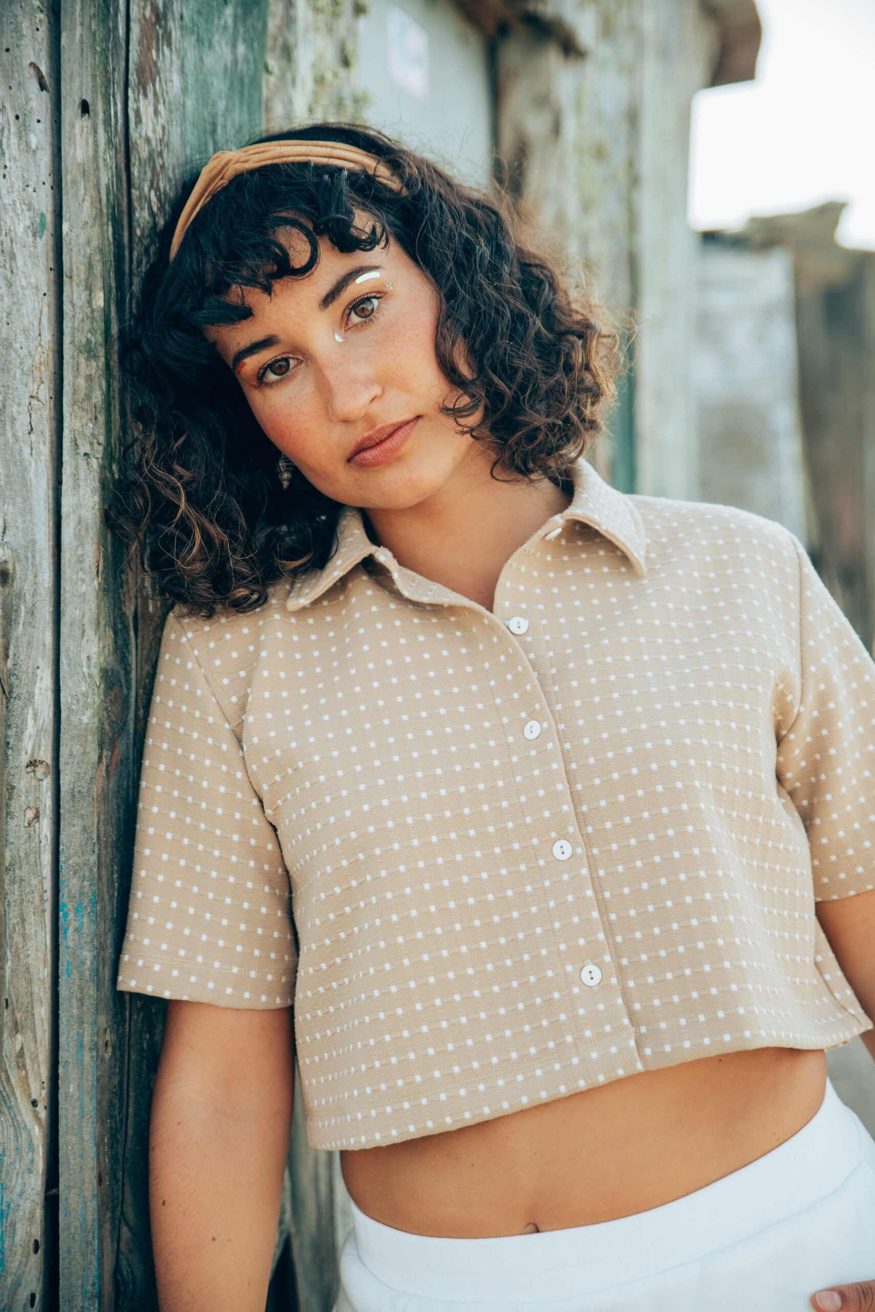 Camisa Egbin em Algodão Linho - Hali Studio | vista 6
