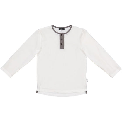 Kiwi UV Top White/Grey - kalanisunwear | Kids