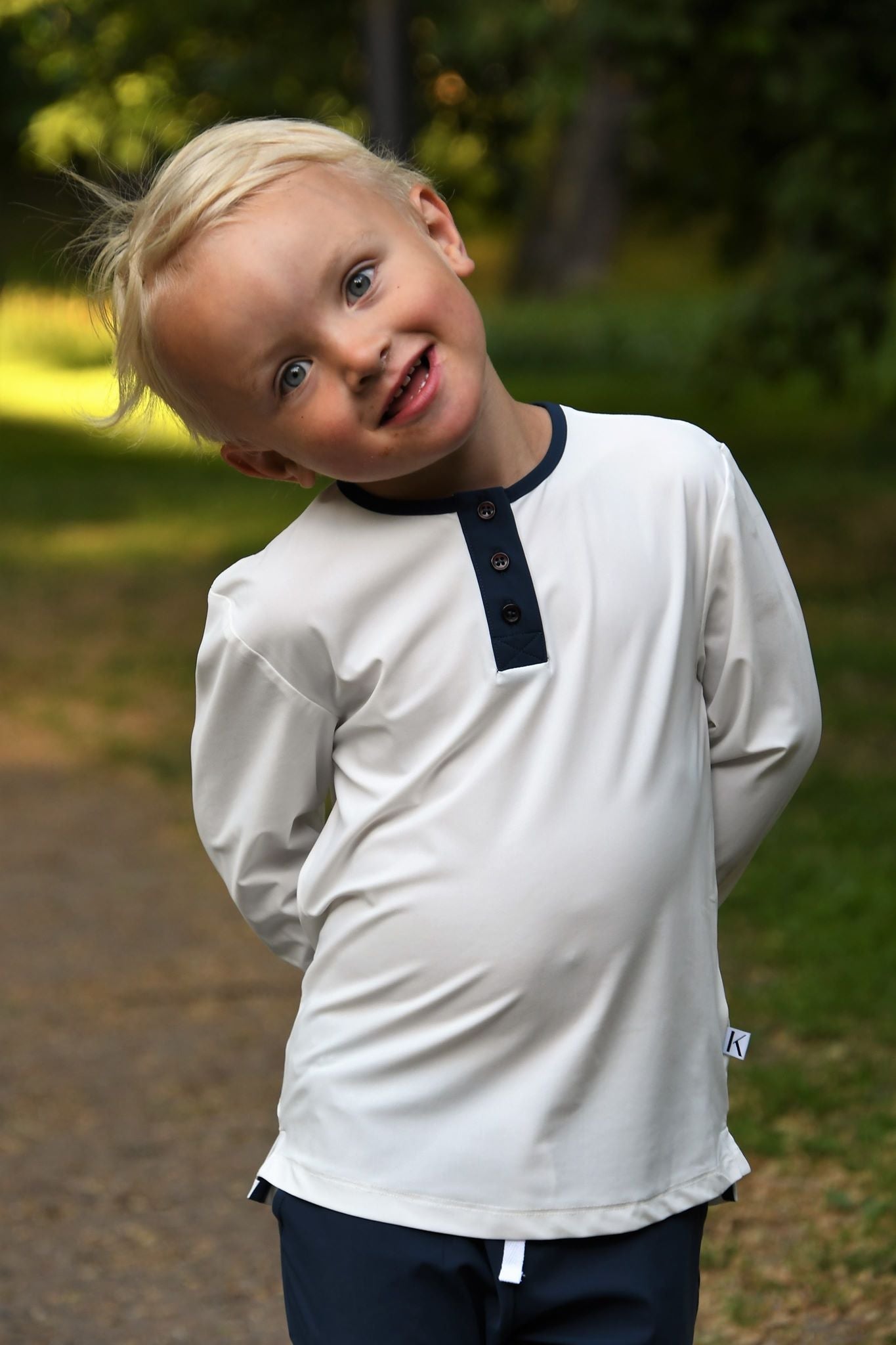 Kiwi UV Top White/Blue - kalanisunwear | vista 2