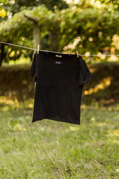 T-shirt Mónimos em Algodão Orgânico - Hali Studio | vista 2