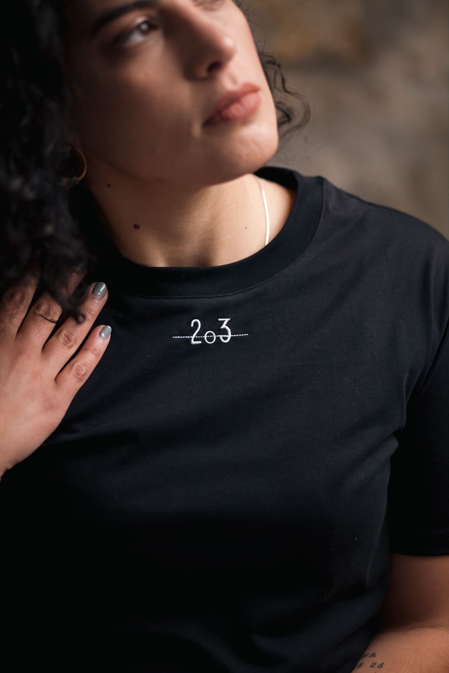 T-shirt Mónimos em Algodão Orgânico - Hali Studio | vista 6