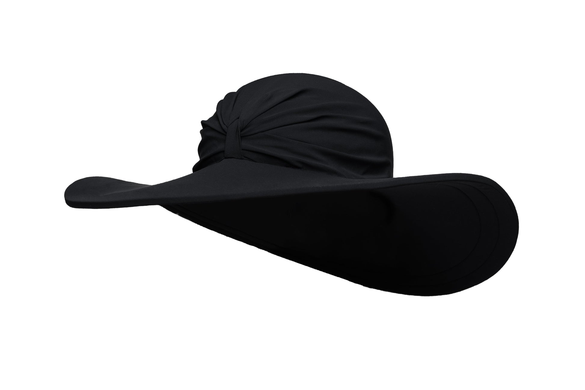 Bahamas UV Sun Hat Black - Kalani sunwear | Hats