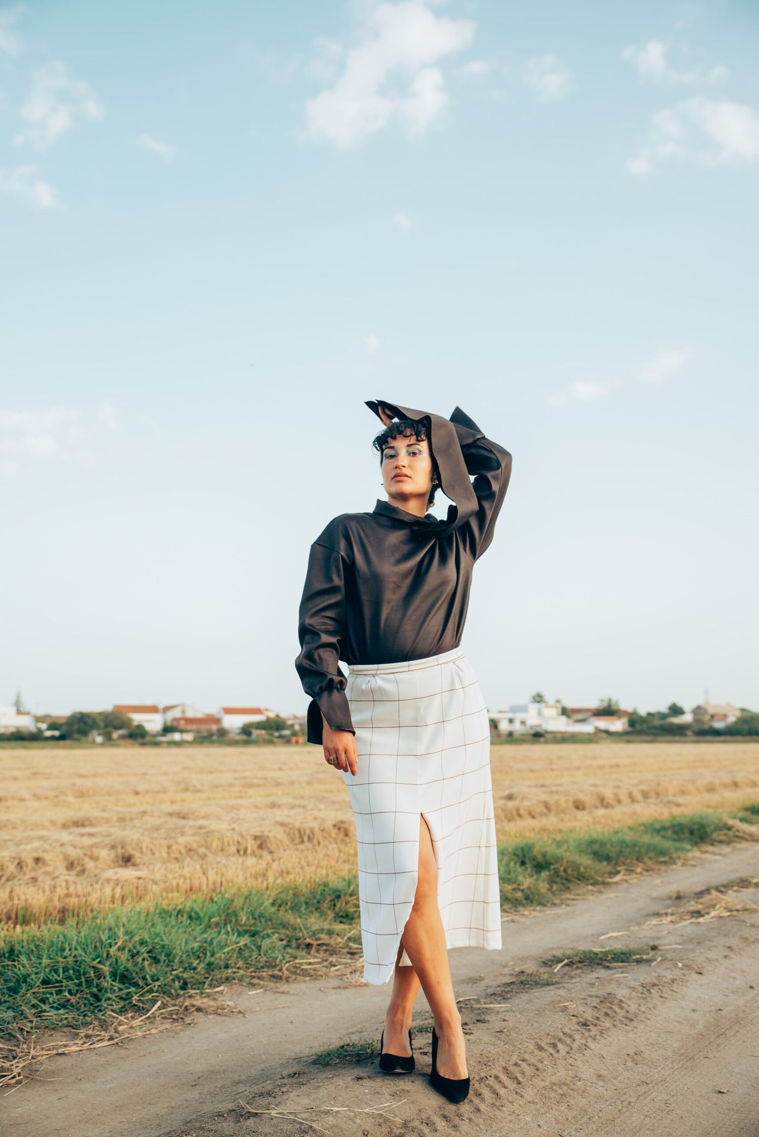 Sampah Skirt Algodão - Hali Studio | Saia