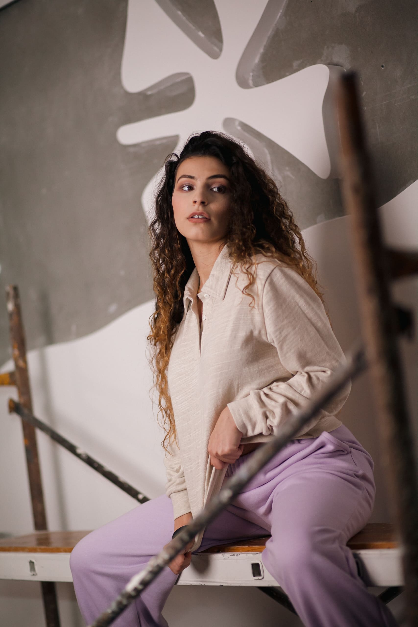 Polo Satos em Algodão Linho - Hali Studio | vista 4