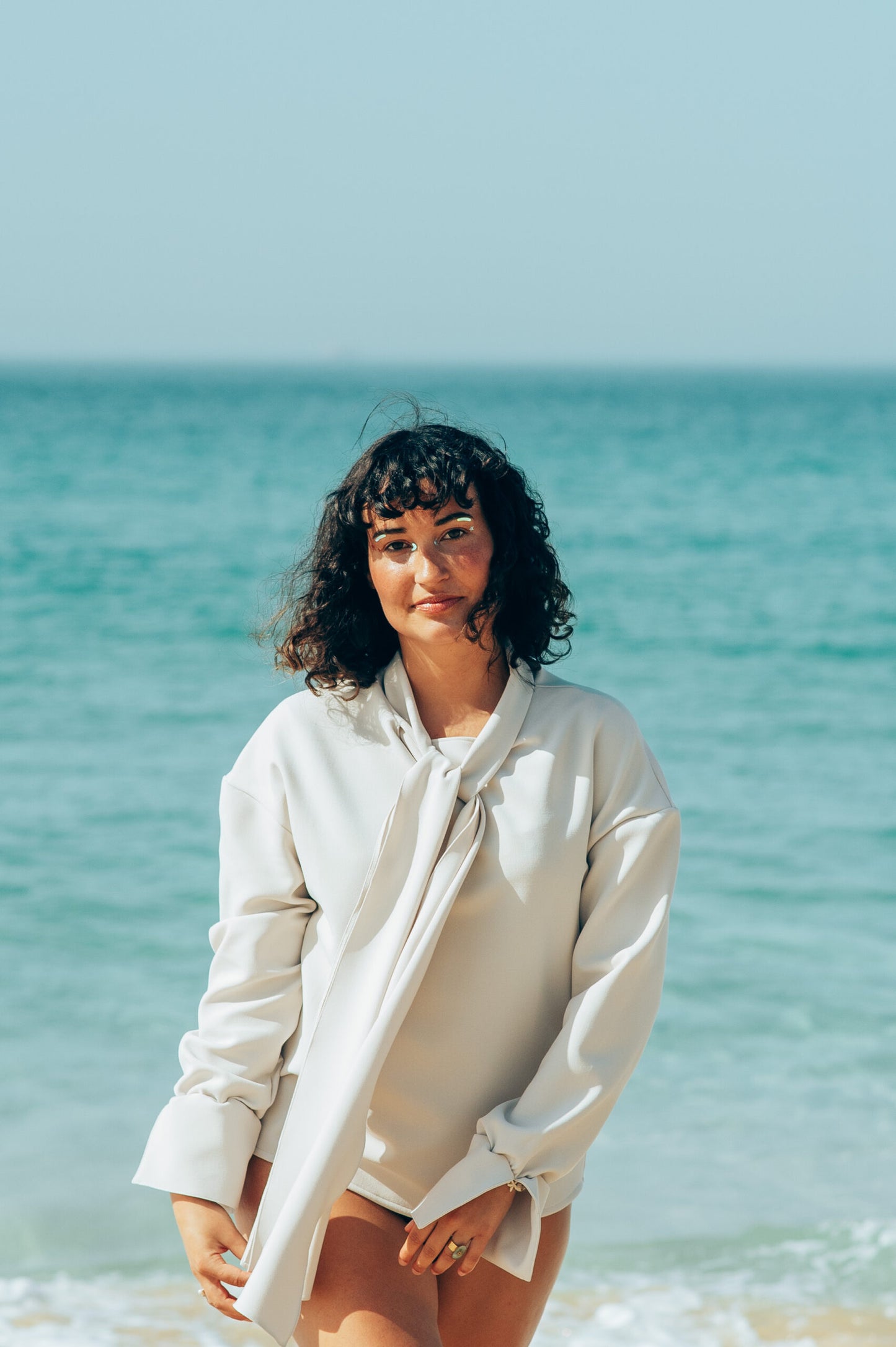 Blusa Spild em Algodão - Hali Studio | Blusa