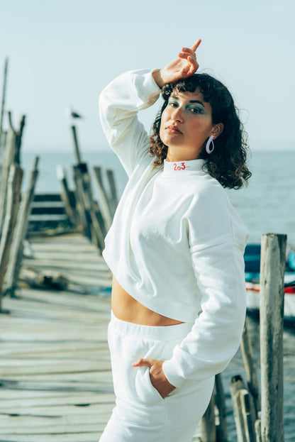Sweatshirt Stalna em Algodão Orgânico - Hali Studio | Camisola