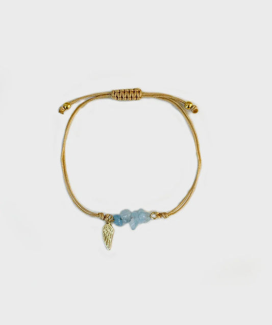 Pulseira Água Marinha - IrinasB | Jewelry