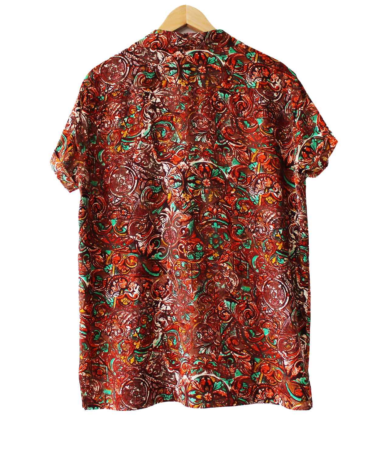 Camisa homem feita em Portugal Super Brown Peter Milk — vista completa