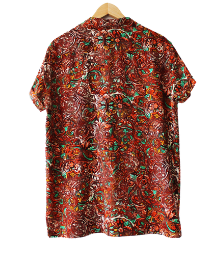 Camisa homem feita em Portugal Super Brown Peter Milk — vista completa