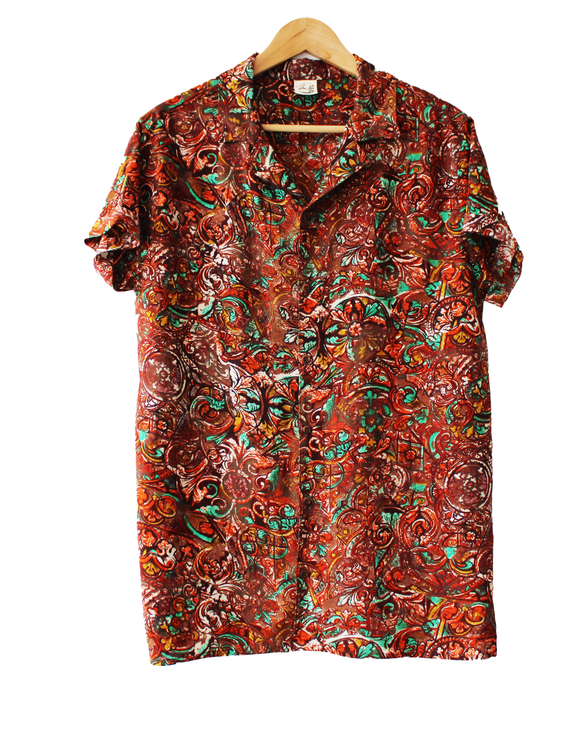 Camisa artesanal portuguesa Super Brown Peter Milk — detalhe tecido