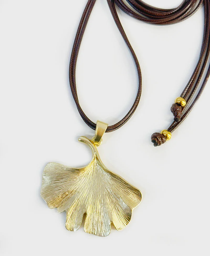 Colar Ginkgo Biloba - IrinasB | vista 2
