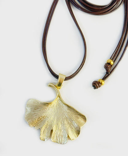Colar Ginkgo Biloba - IrinasB | vista 2
