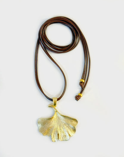 Colar Ginkgo Biloba - IrinasB | Jewelry