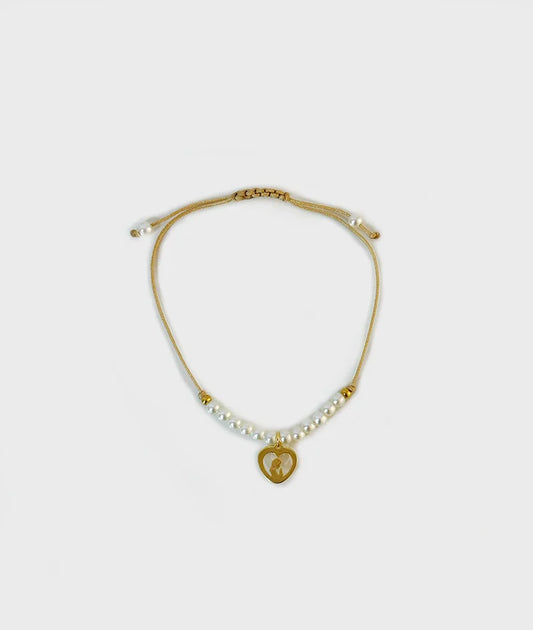 Pulseira Pérolas e Nossa Senhora - IrinasB | Jewelry