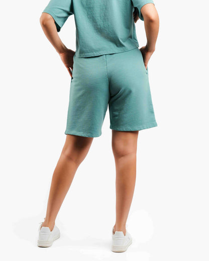 Essence Women Shorts Algodão Made in Portugal - Pure Bravery | vista 8