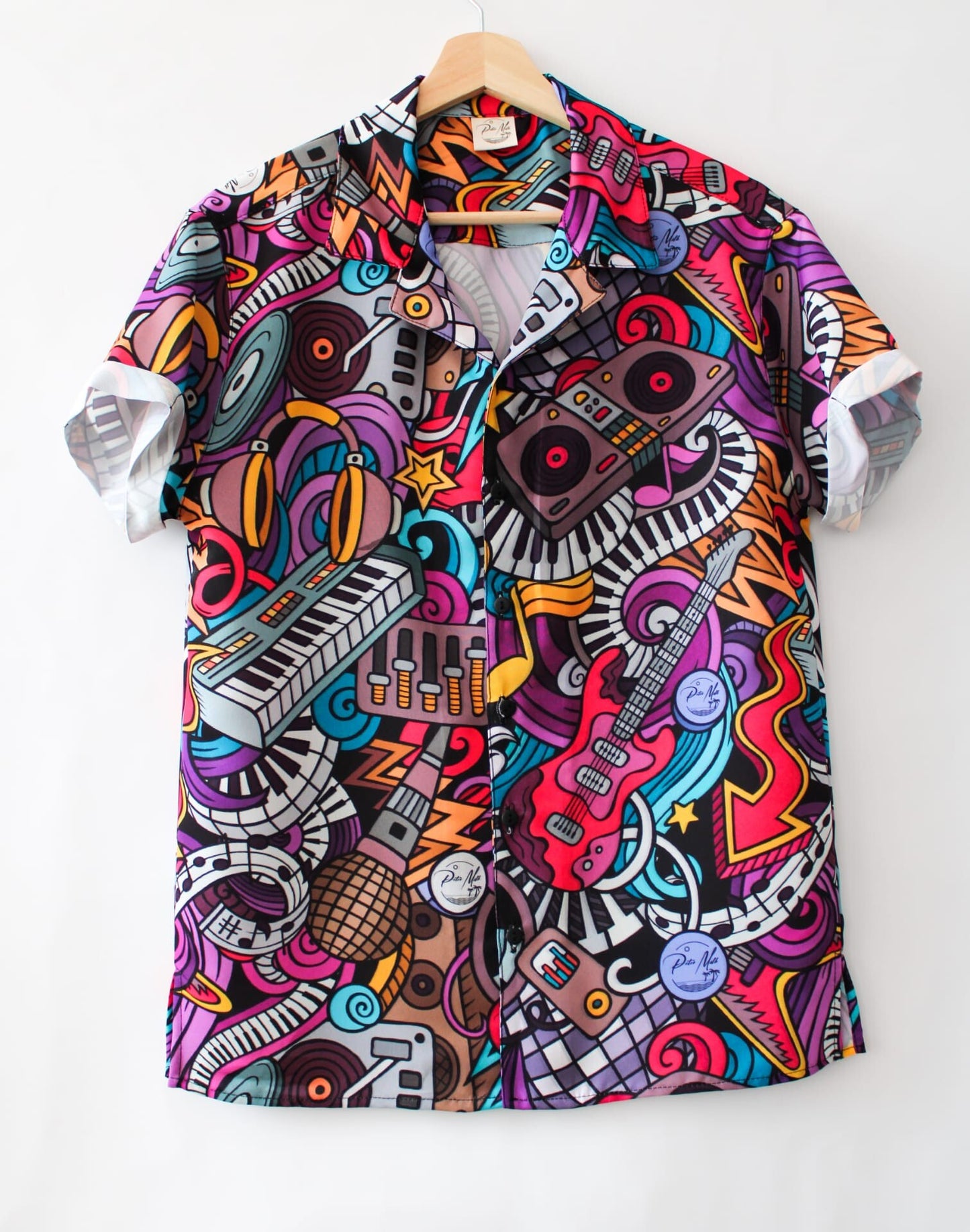 Music Shirt Artesanal - Peter Milk | vista 2